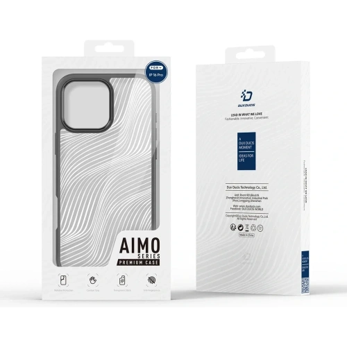 Kup Dux Ducis Aimo Apple iPhone 16 Pro Max fekete - DDS2009 - {ean13} - Sklep Home Screen