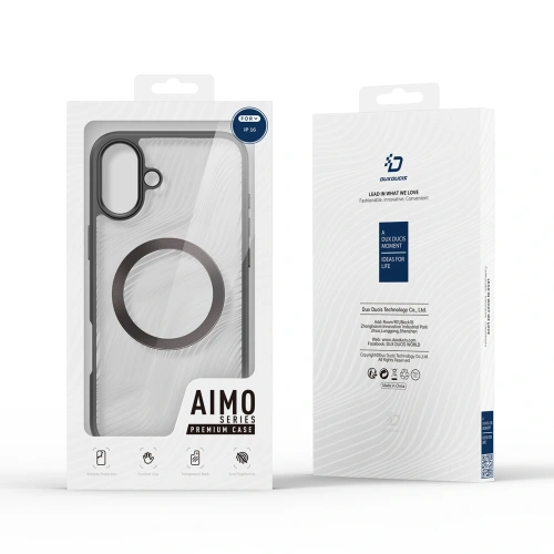 Buy Dux Ducis Aimo Mag MagSafe Apple iPhone 16 black - DDS2010 - {ean13} - Home Screen Store Europe