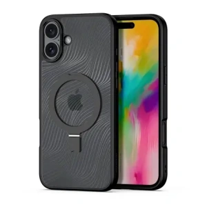 Kup Dux Ducis Aimo Mag MagSafe Stand Apple iPhone 16 negru - DDS2011 - {ean13} - Sklep Home Screen