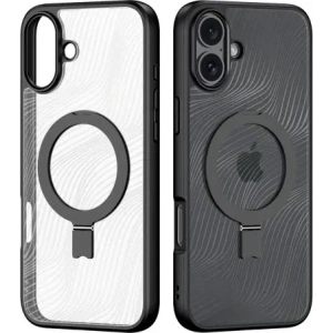 Kup Etui z podstawką Dux Ducis Aimo Mag MagSafe Apple iPhone 16 czarne - DDS2011 - {ean13} - Sklep Home Screen