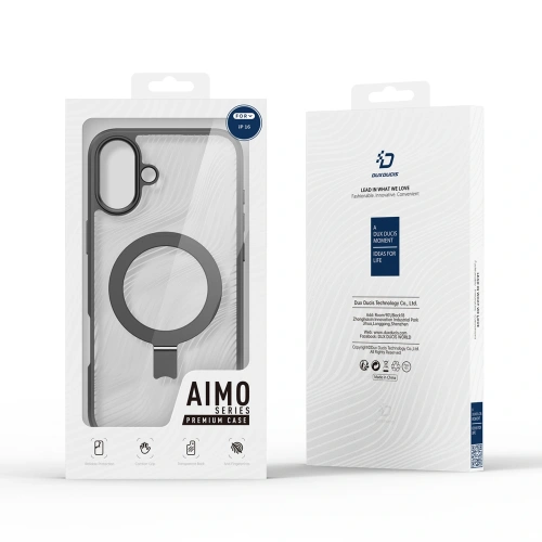 Kup Etui z podstawką Dux Ducis Aimo Mag MagSafe Apple iPhone 16 czarne - DDS2011 - {ean13} - Sklep Home Screen