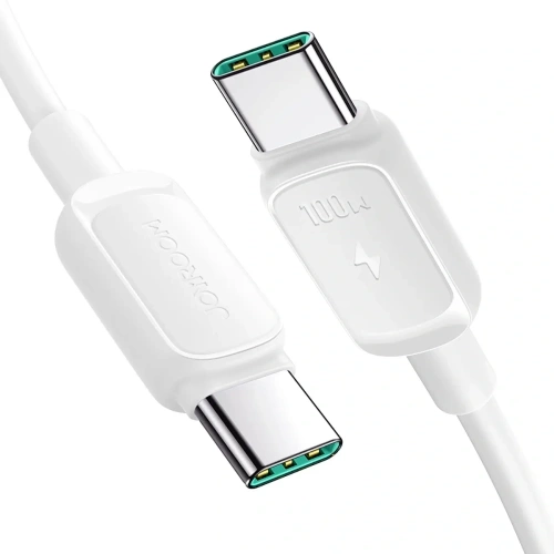 Kup Kabel Joyroom Multi-Color Series A14 USB-C / USB-C 100W 1.2m bílý - JYR1057 - {ean13} - Sklep Home Screen