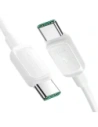Joyroom Cablu Multi-Color Series A14 USB-C / USB-C 100W 1.2m alb