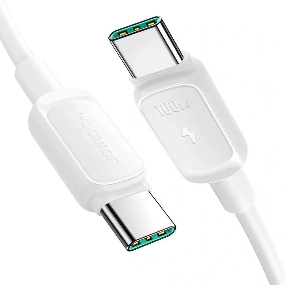 Kabel Joyroom Multi-Color Series A14 USB-C / USB-C 100W 1.2m biały