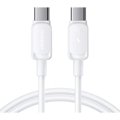Kup Kabel Joyroom Multi-Color Series A14 USB-C / USB-C 100W 1.2m biały - JYR1057 - {ean13} - Sklep Home Screen