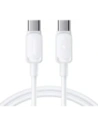 Kup Kabel Joyroom Multi-Color Series A14 USB-C / USB-C 100W 1.2m biały - JYR1057 - {ean13} - Sklep Home Screen