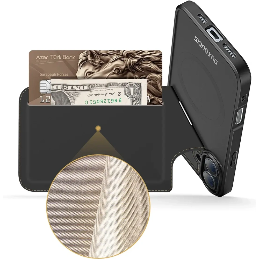 Etui Dux Ducis Rafi II Mag MagSafe Apple iPhone 16 czarne