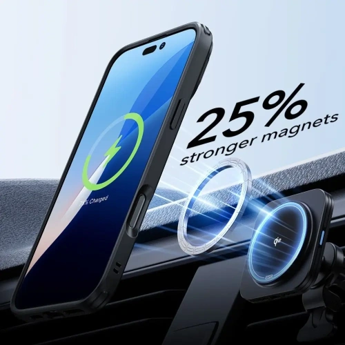 Kup Sada ESR Classic Hybrid Kickstand HaloLock MagSafe & Tempered Glass Apple iPhone 16 Pro Frosted Black - ESR856 - {ean13} - Sklep Home Screen