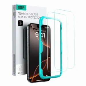 Kup Szkło hartowane ESR Tempered Glass Apple iPhone 16 Pro Max Clear [2 PACK] - ESR857 - {ean13} - Sklep Home Screen