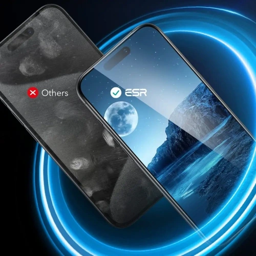Kup ESR Edzett Üveg Apple iPhone 16 Pro Max Átlátszó [2 CSOMAG] - ESR857 - {ean13} - Sklep Home Screen