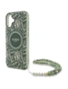 Buy Guess GUHMP16MHCPOFPA Apple iPhone 16 Plus hardcase IML Flowers Allover Electro With Pearl Strap MagSafe green - GUE3636 - {ean13} - Home Screen Store Europe
