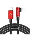 Baseus MVP Elbow Type-C to iP Cable PD 18W 1m Red