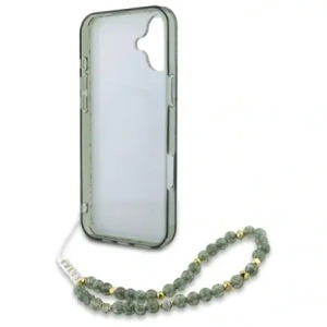 Kup Guess GUHMP16MHCPOFPA Apple iPhone 16 Plus hardcase IML Flori Allover Electro cu curea din perlă MagSafe verde - GUE3636 - {ean13} - Sklep Home Screen