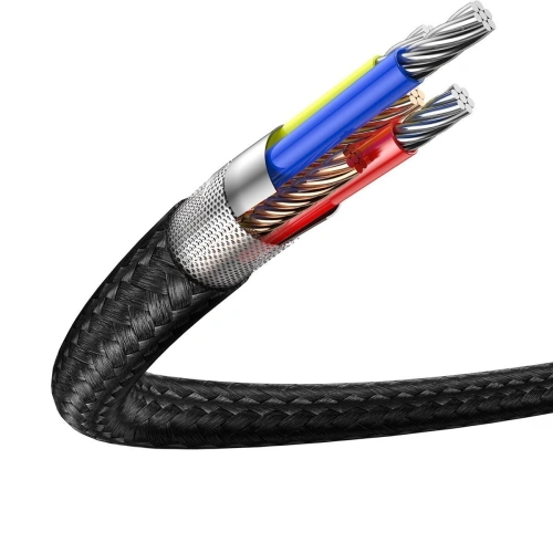Kup Kabel USB-C do Lightning PD Baseus Waterdrop z diodą LED, 18W, 1,3m (czarny) - BSU1129BLK - {ean13} - Sklep Home Screen