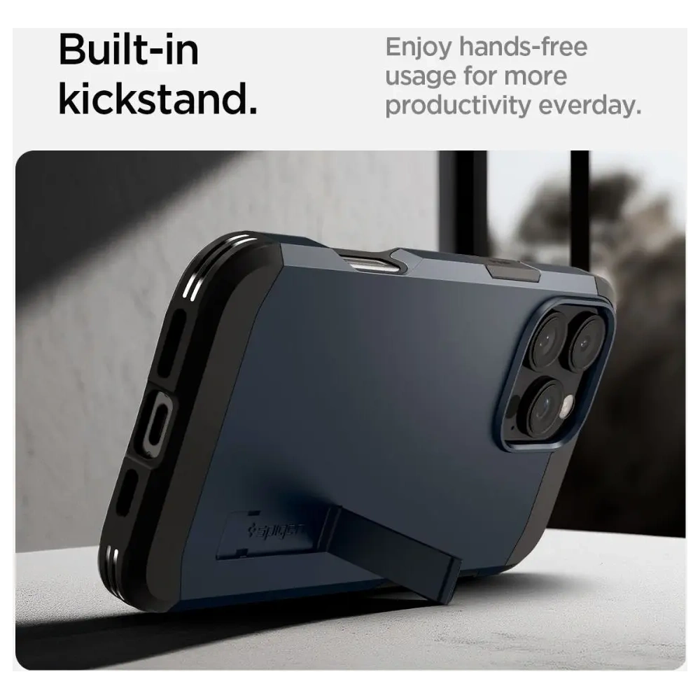 Etui Spigen Tough Armor Mag MagSafe Apple iPhone 16 Pro Max Metal Slate