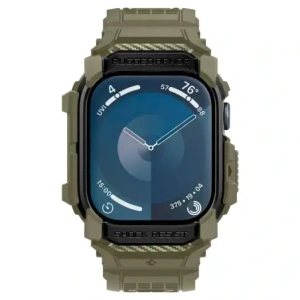 Kup Etui Spigen Rugged Armor Pro Apple Watch 10 46mm Vintage Khaki - SPN16489 - {ean13} - Sklep Home Screen
