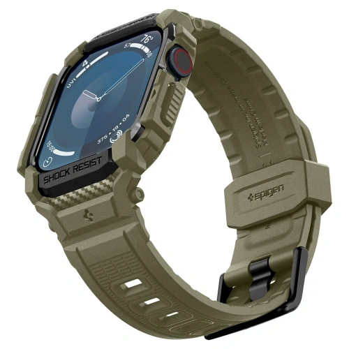 Kup Spigen Rugged Armor Pro Apple Watch 10 46mm Vintage Khaki - SPN16489 - {ean13} - Sklep Home Screen