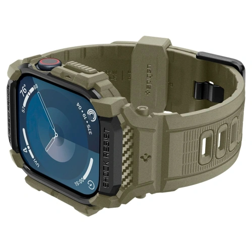 Kup Spigen Rugged Armor Pro Apple Watch 10 46mm Vintage Khaki - SPN16489 - {ean13} - Sklep Home Screen