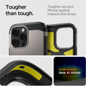 Kup Etui Spigen Tough Armor Mag MagSafe Apple iPhone 16 Pro Max Gunmetal - SPN16486 - {ean13} - Sklep Home Screen