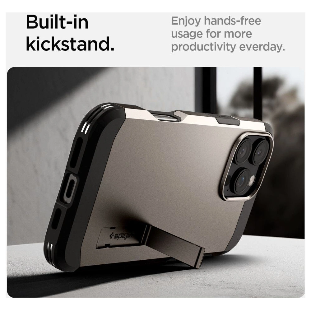 Etui Spigen Tough Armor Mag MagSafe Apple iPhone 16 Pro Max Gunmetal