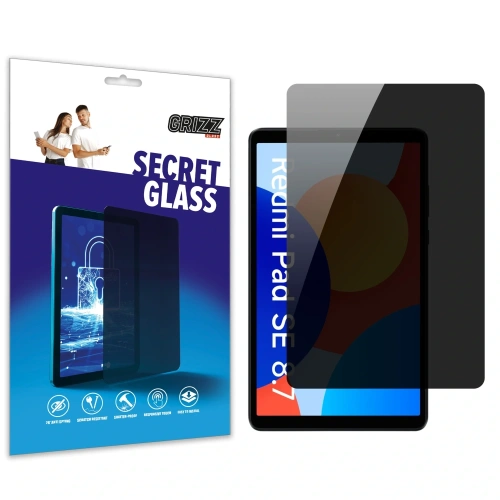 Matowe szkło prywatyzujące GrizzGlass SecretGlass do Xiaomi Redmi Pad SE 8.7