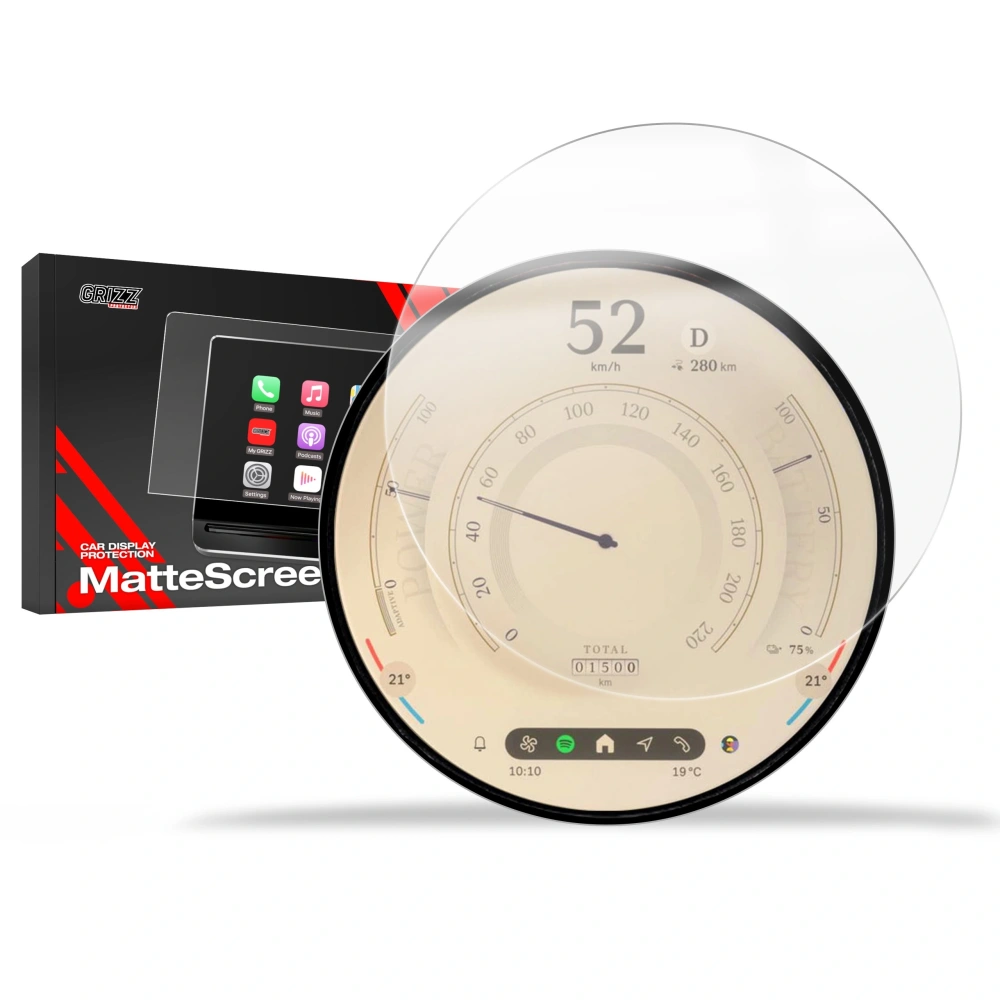 Folia matowa GrizzGlass CarDisplay Protection do Mini Aceman E 2023-2025