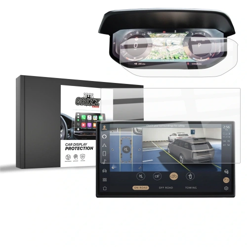 Kup Folia keramická GrizzGlass CarDisplay Protection pro Range Rover 5 2021-2024 [2w1] - GRZ11611 - {ean13} - Sklep Home Screen