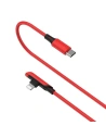 Buy Baseus Colourful Elbow Type-C to iP Cable PD 18W 1.2m Red - BSU1137RED - {ean13} - Home Screen Store Europe
