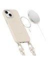 Etui Tech-Protect Magnecklace MagSafe Apple iPhone 15 Cosmic Latte