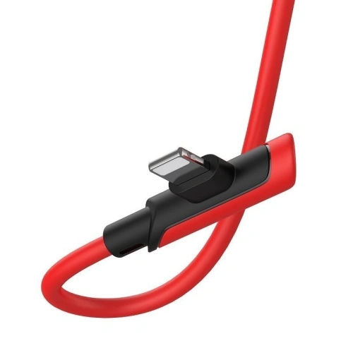 Buy Baseus Colourful Elbow Type-C to iP Cable PD 18W 1.2m Red - BSU1137RED - {ean13} - Home Screen Store Europe