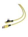 Kup Cablul unghiular USB-C la Lightning Baseus Colorat, PD, 18W, 1.2m (galben) - BSU1138YEL - {ean13} - Sklep Home Screen
