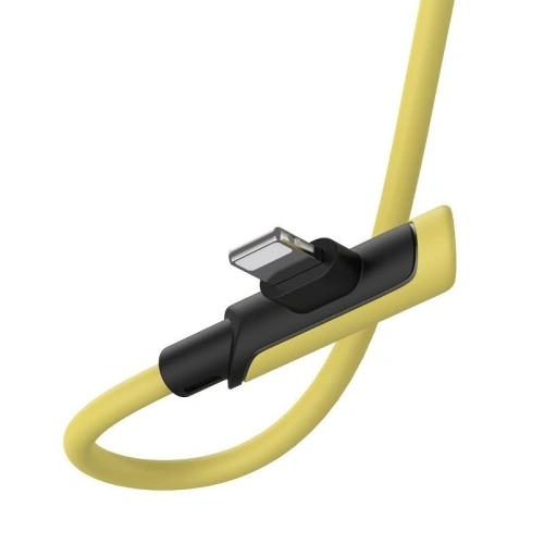 Kup Cablul unghiular USB-C la Lightning Baseus Colorat, PD, 18W, 1.2m (galben) - BSU1138YEL - {ean13} - Sklep Home Screen