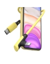 Kup Cablul unghiular USB-C la Lightning Baseus Colorat, PD, 18W, 1.2m (galben) - BSU1138YEL - {ean13} - Sklep Home Screen