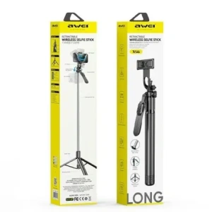 Kup Selfie Stick AWEI X56 aluminiowy / aluminum alloy czarny/black - AWEI227 - {ean13} - Sklep Home Screen
