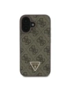 Kup Etui Guess GUHCP16SP4TDSCPW Apple iPhone 16 hardcase Kožené Metal Logo Strass Crossbody hnědá/brown - GUE004051 - {ean13} - Sklep Home Screen