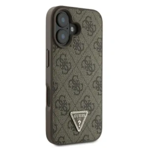 Kup Etui Guess GUHCP16SP4TDSCPW Apple iPhone 16 hardcase Leather Metal Logo Strass Crossbody brązowy/brown - GUE004051 - {ean13} - Sklep Home Screen