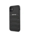 Kup AMG AMHCN61GSEBK Apple iPhone 11 / XR Hartschale Leder mit geprägten Linien schwarz - MRS100 - {ean13} - Sklep Home Screen