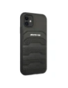 Kup AMG AMHCN61GSEBK Apple iPhone 11 / XR Hartschale Leder mit geprägten Linien schwarz - MRS100 - {ean13} - Sklep Home Screen