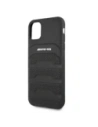 Kup AMG AMHCN61GSEBK Apple iPhone 11 / XR Hartschale Leder mit geprägten Linien schwarz - MRS100 - {ean13} - Sklep Home Screen