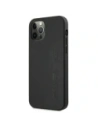 Kup AMG AMHCP12LDOLBK Apple iPhone 12 Pro Max carcasă din piele cu embossing negru - MRS102 - {ean13} - Sklep Home Screen