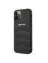 Kup AMG AMHCP12LGSEBK Apple iPhone 12 Pro Max Hartschale Leder Prägungen schwarz - MRS103 - {ean13} - Sklep Home Screen