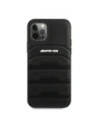 Buy AMG AMHCP12LGSEBK Apple iPhone 12 Pro Max hardcase Leather Debossed Lines black - MRS103 - {ean13} - Home Screen Store Europe