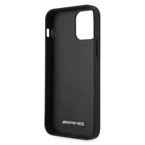 Buy AMG AMHCP12LGSEBK Apple iPhone 12 Pro Max hardcase Leather Debossed Lines black - MRS103 - {ean13} - Home Screen Store Europe