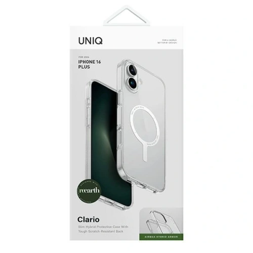 Buy UNIQ Clario Apple iPhone 16 Plus Magclick Charging lucent clear - UNIQ1366 - {ean13} - Home Screen Store Europe
