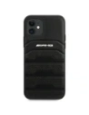 Kup AMG AMHCP12SGSEBK Apple iPhone 12 mini Hartschale Leder Prägung Linien schwarz - MRS108 - {ean13} - Sklep Home Screen