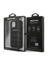 Kup AMG AMHCP12SGSEBK Apple iPhone 12 mini Hartschale Leder Prägung Linien schwarz - MRS108 - {ean13} - Sklep Home Screen
