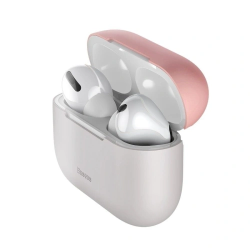 Kup Silikon védőtok Baseus Super Thin Apple AirPods Pro-hoz (szürke-rózsaszín) - BSU1149GRYPNK - {ean13} - Sklep Home Screen