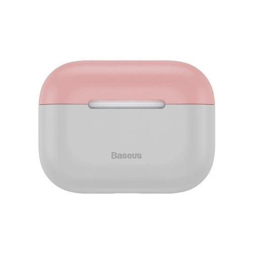 Kup Silikon védőtok Baseus Super Thin Apple AirPods Pro-hoz (szürke-rózsaszín) - BSU1149GRYPNK - {ean13} - Sklep Home Screen