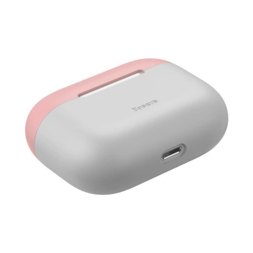 Kup Silikon védőtok Baseus Super Thin Apple AirPods Pro-hoz (szürke-rózsaszín) - BSU1149GRYPNK - {ean13} - Sklep Home Screen