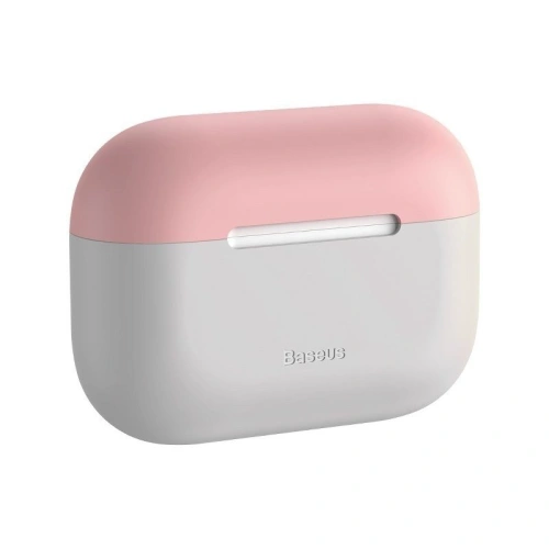 Kup Silikon védőtok Baseus Super Thin Apple AirPods Pro-hoz (szürke-rózsaszín) - BSU1149GRYPNK - {ean13} - Sklep Home Screen
